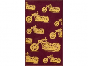 6с103.412ж1 Мото-паттерн(кр.дерево1) Полотенце махровое 50х90см