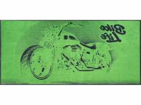 6с102.411ж1 Bike Life (т.серый) Полотенце махровое 67х150см
