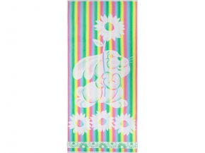 6с102.411ж1 Радость(св.радужка) Полотенце махровое 67х150см