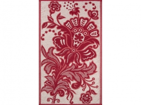 6с104.411ж1 Emanuele (бордо) Полотенце махровое 67х40см