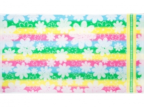 6с103.412ж1 Цветы полевые (св.радужка) Полотенце махровое 50х90см