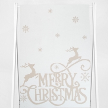 5с22.312ж1 Merry Christmas(ДТЭ лён) Полотенце 50х180 см