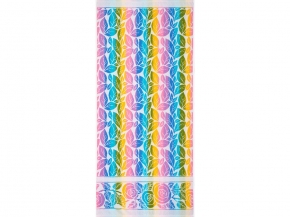 6с102.411ж1 Тропикана (белая радужка) Полотенце махровое 67х150см