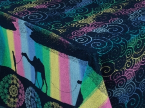 3с109.411ж1 Караван(т.радужка) Плед 208х150 см