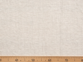 Ткань одежная 106147 п/л пестроткань ХМ  МА рис. 6*57/5 Полоса натуральный/белый, 150см