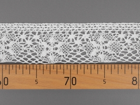 К-070-106-2 Кружево 70мм, белый