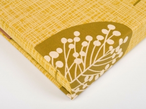 4532-БЧ комплект евро фланель "Форест" рис. 6327-03 горчичный