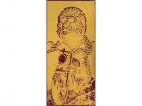 6с102.411ж1 Моторалли(кр.дерево1) Полотенце махровое 67х150см