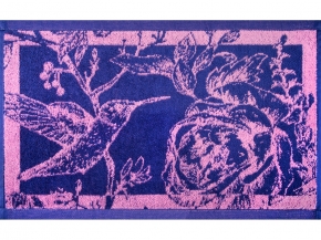 1с105.413ж1 Пробуждение(пурпурн3) Полотенце махровое 50х30 см