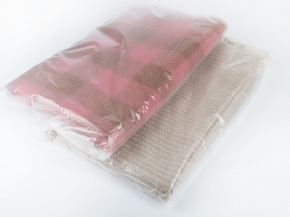 25СП195С-ДЯ Плед п/ш декоративный 140*205 "Клетка" цв. розовый с коричневым (5-7)