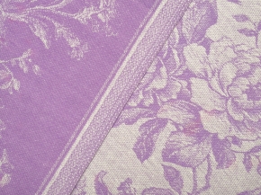 07С-39ЯК 45*60 Полотенце "Цветы и птицы" цв. сирень (многоцветный)