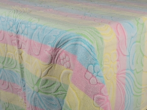 2с109.213ж1 Рассвет (белая радужка1) Плед 208х220 см