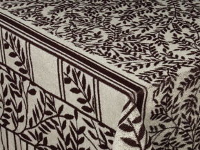 3с109.411ж1 Лист(шоколад) Плед 208х150 см