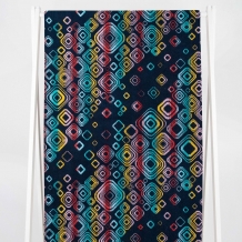 6с102.411ж1 Мишель (т. радужка) Полотенце махровое 67х150см