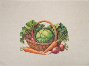 22С145-ШР+К/п.р/фкор Комплект полотенец из 3 шт. 45*60 "Борщ-3" цв. 1 рис. 60