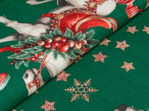 Вафельное полотно набивное арт 60 рис 29403/1 Сказочный конь, 50см