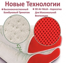 Подушка Memory Foam Support 100S с наволочкой, 50х30х10, ППУ-5981