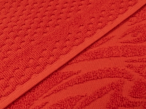 6с102.411ж1 Павушка(1корал.роз) Полотенце махровое 67х150см