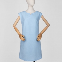 25С43-ШР/039/у 552/0 Платье женское  ГОЛУБОЙ