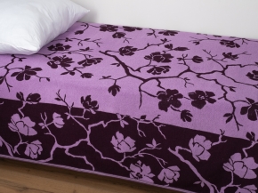 3с109.412ж1 Сакура (фиалка4) Плед 208х200 см