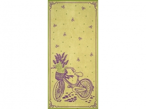 6с102.411ж1 Прованс-прогулка(3-сирень4) Полотенце махровое 67х150см