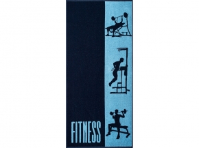 6с102.411ж1 Fitness 1 (темно-синий4) Полотенце махровое 67х150см