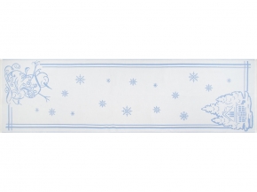 5с22.312ж1 Снеговик и домик1(ДТЭ регата) Полотенце 50х180 см