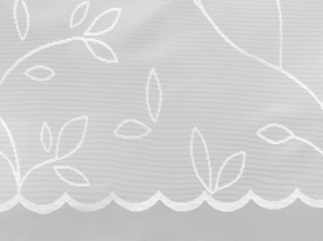 25С6718-Г50 ЗАНАВЕСКА 3 белый 2.05 м*1.60 м рис. К653е