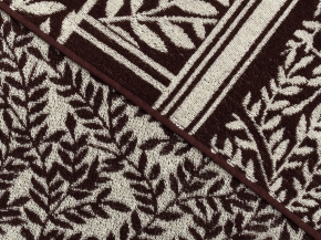 3с109.411ж1 Лист(шоколад) Плед 208х150 см