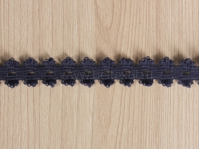 20мм. 1С6-Г50 (рис.6420) ТЕСЬМА ВЯЗ.ОТДЕЛОЧНАЯ т.синий*030, 20мм (рул.25м)