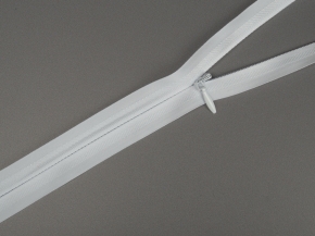 .Молния витая потайная ХБ н/р Т3,1 замок 60см, белый (уп.10шт)