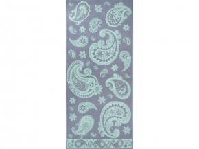 6с102.411ж1 Ярмарка (мятный2) Полотенце махровое 67х150см