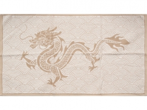 6с103.512ж2 Китайский дракон (лен3) Полотенце махровое 50х90см