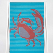 8с22.112ж1 Краб (голубой7) Полотенце х/б 104х175см