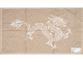 6с103.512ж2 Китайский дракон (лен3) Полотенце махровое 50х90см