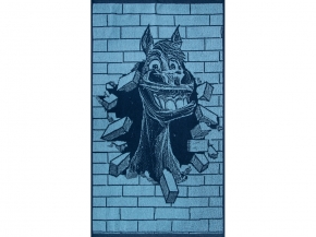 6с103.412ж1 Здрасте конь(джинс) Полотенце махровое 50х90см