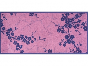 6с104.413ж1 Цветущие(пурпурн3) Полотенце махровое 81х40см
