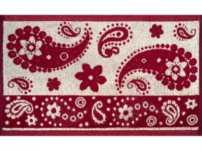 1с105.413ж1 Ярмарка (бордо) Полотенце махровое 50х30 см