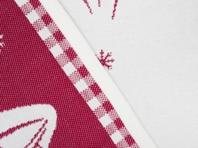 9с25.110ж1 Гусь-заводила(ДТЭ бордовый) Салфетка 50х50см