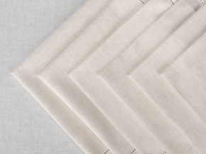 01с-44ЯК  Салфетка 45*45  "Атласная" цв. бежевый (по 6 шт, цена указана за 1 шт)