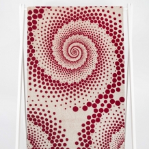 6с102.411ж1 Вселенная(бордо) Полотенце махровое 67х150см