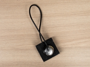 Магнит Ajur MI M22-silver with black (уп.1шт.)