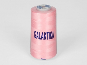 Нитки П/Э 40/2 (5000 ярдов) "GALAKTIKA" розовый светлый*152