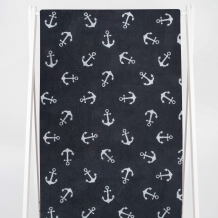 6с102.411ж1 Якоря(антрацит) Полотенце махровое 67х150см