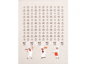 22С142-ШР+К/п.р. 45*60 Полотенце "Поворята new 3" рис. 1048