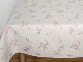 24С3-ШР  Скатерть 152*250 "Колокольчики" цв. 3 рис. 288  серый