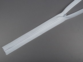 .Молния витая потайная ХБ н/р Т3,1 замок 60см, белый (уп.10шт)