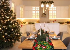 Дорожка арт. 61 наб. ПК МАПС гр рис. 29231/1 Новогодний огонек, 50см