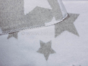 Одеяло хлопковое 90*100 жаккард  цв серый