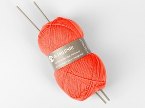1С8165-Д43 Пряжа "Фаворит NEW" Ярко-коралловый
